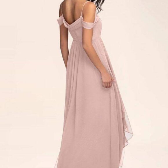 Dusty Rose Bridesmaid Dress - Picture 5 of 5